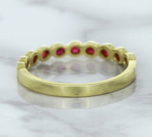 Load image into Gallery viewer, 0.30ctw Round Ruby Ring in 14K Yellow Gold