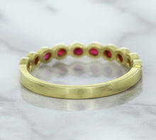 Load image into Gallery viewer, 0.30ctw Round Ruby Ring in 14K Yellow Gold