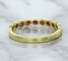 Load image into Gallery viewer, 0.30ctw Round Ruby Ring in 14K Yellow Gold