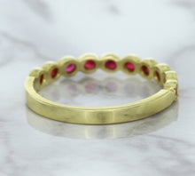 Load image into Gallery viewer, 0.30ctw Round Ruby Ring in 14K Yellow Gold