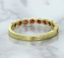 Load image into Gallery viewer, 0.30ctw Round Ruby Ring in 14K Yellow Gold