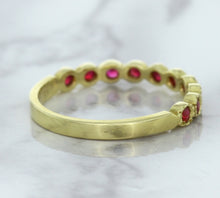 Load image into Gallery viewer, 0.30ctw Round Ruby Ring in 14K Yellow Gold