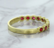Load image into Gallery viewer, 0.30ctw Round Ruby Ring in 14K Yellow Gold