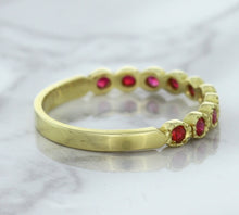 Load image into Gallery viewer, 0.30ctw Round Ruby Ring in 14K Yellow Gold
