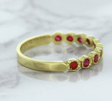 Load image into Gallery viewer, 0.30ctw Round Ruby Ring in 14K Yellow Gold
