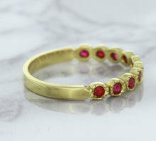Load image into Gallery viewer, 0.30ctw Round Ruby Ring in 14K Yellow Gold