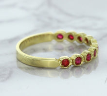 Load image into Gallery viewer, 0.30ctw Round Ruby Ring in 14K Yellow Gold