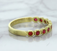 Load image into Gallery viewer, 0.30ctw Round Ruby Ring in 14K Yellow Gold