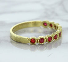Load image into Gallery viewer, 0.30ctw Round Ruby Ring in 14K Yellow Gold