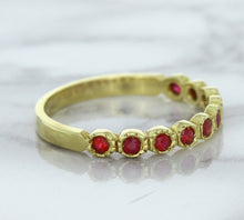 Load image into Gallery viewer, 0.30ctw Round Ruby Ring in 14K Yellow Gold