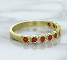 Load image into Gallery viewer, 0.30ctw Round Ruby Ring in 14K Yellow Gold