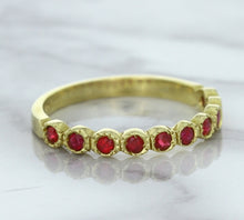 Load image into Gallery viewer, 0.30ctw Round Ruby Ring in 14K Yellow Gold