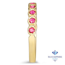 Load image into Gallery viewer, 0.30ctw Round Ruby Ring in 14K Yellow Gold