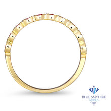 Load image into Gallery viewer, 0.30ctw Round Ruby Ring in 14K Yellow Gold