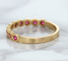 Load image into Gallery viewer, 0.26ctw Round Pink Sapphire Ring in 14K Rose Gold