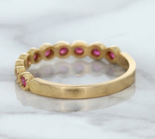 Load image into Gallery viewer, 0.26ctw Round Pink Sapphire Ring in 14K Rose Gold