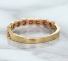 Load image into Gallery viewer, 0.26ctw Round Pink Sapphire Ring in 14K Rose Gold