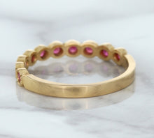 Load image into Gallery viewer, 0.26ctw Round Pink Sapphire Ring in 14K Rose Gold