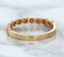 Load image into Gallery viewer, 0.26ctw Round Pink Sapphire Ring in 14K Rose Gold