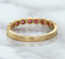 Load image into Gallery viewer, 0.26ctw Round Pink Sapphire Ring in 14K Rose Gold