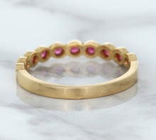 Load image into Gallery viewer, 0.26ctw Round Pink Sapphire Ring in 14K Rose Gold