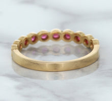 Load image into Gallery viewer, 0.26ctw Round Pink Sapphire Ring in 14K Rose Gold