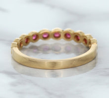 Load image into Gallery viewer, 0.26ctw Round Pink Sapphire Ring in 14K Rose Gold