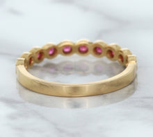 Load image into Gallery viewer, 0.26ctw Round Pink Sapphire Ring in 14K Rose Gold