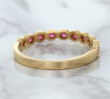 Load image into Gallery viewer, 0.26ctw Round Pink Sapphire Ring in 14K Rose Gold