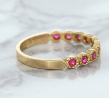 Load image into Gallery viewer, 0.26ctw Round Pink Sapphire Ring in 14K Rose Gold