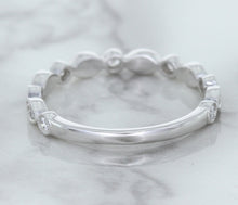 Load image into Gallery viewer, 0.23ctw Diamond Alternating Marquise Band in 18K White Gold