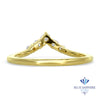 0.38ctw Diamond Pointed Band in 18K Yellow Gold