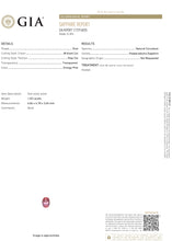 Load image into Gallery viewer, 1.02ct Oval GIA Certified Padparadscha Ring with Diamond Halo in 18K White Gold