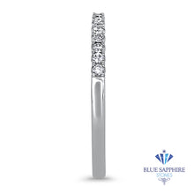 Load image into Gallery viewer, 0.20ctw Diamond Half Eternity Band in 18K White Gold