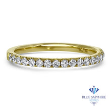 Load image into Gallery viewer, 0.35ctw Diamond Half Eternity Band in 18K Yellow Gold
