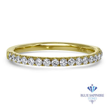 Load image into Gallery viewer, 0.35ctw Diamond Half Eternity Band in 18K Yellow Gold