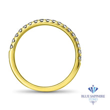 Load image into Gallery viewer, 0.35ctw Diamond Half Eternity Band in 18K Yellow Gold