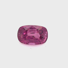 Load and play video in Gallery viewer, 2.53 ct. Cushion Purple Sapphire