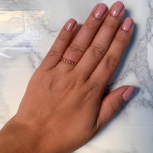 Load image into Gallery viewer, 0.30ctw Round Ruby Ring in 14K Yellow Gold