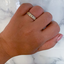 Load image into Gallery viewer, 1.18ctw Round Yellow Sapphire Ring in 18K White Gold