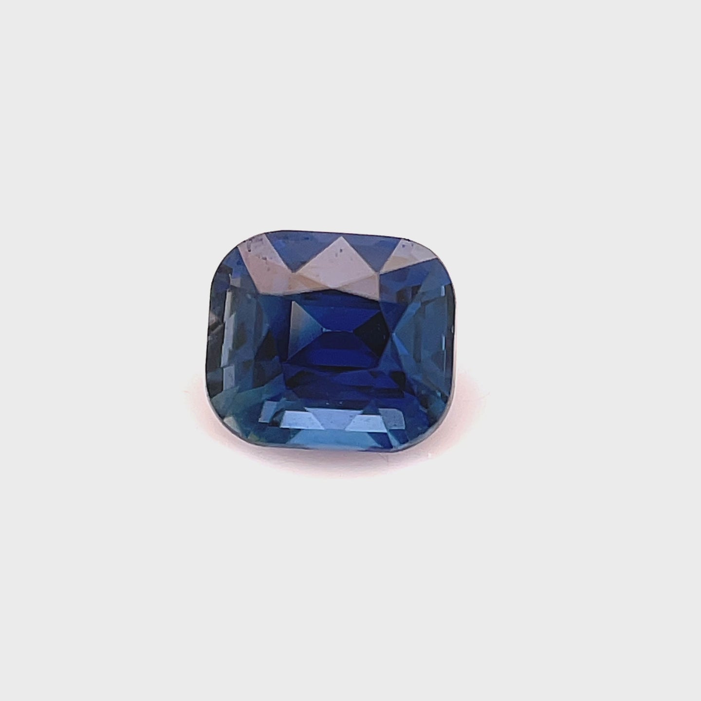 0.61ct Cushion Blue Sapphire