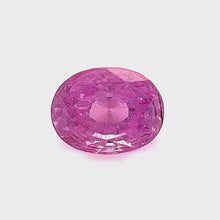 Load and play video in Gallery viewer, 1.68 ct. Oval Pink Sapphire
