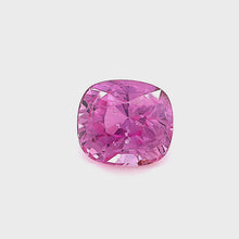Load and play video in Gallery viewer, 1.79 ct. Squarish Cushion Pink Sapphire
