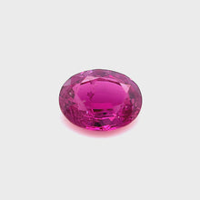 Load and play video in Gallery viewer, 0.97 ct. Oval Pink Sapphire
