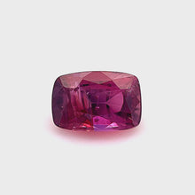 Load and play video in Gallery viewer, 1.20 ct. Cushion Ruby
