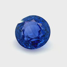 Load and play video in Gallery viewer, 1.53ct. Round Blue Sapphire
