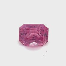 Load and play video in Gallery viewer, 1.39 ct. Radiant Cut Pink Sapphire

