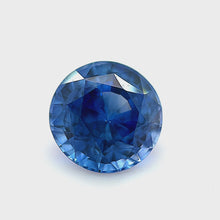 Load and play video in Gallery viewer, 1.50ct. Round Blue Sapphire
