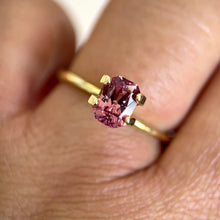Load and play video in Gallery viewer, 1.30ct. Radiant Pink Sapphire
