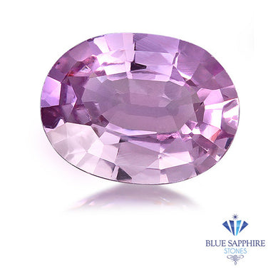 0.88 ct. Unheated Oval Cut Pink Sapphire
